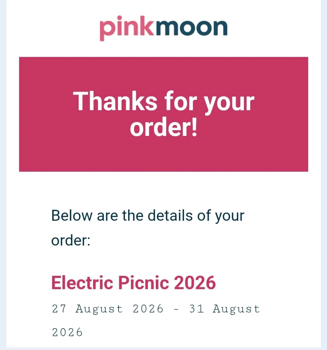 PINK MOON Pitch your own tent - Image 1