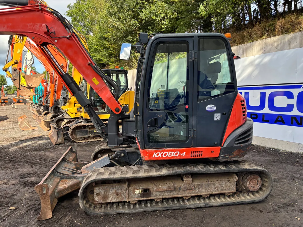 2013 KUBOTA KX080-4 - Image 4