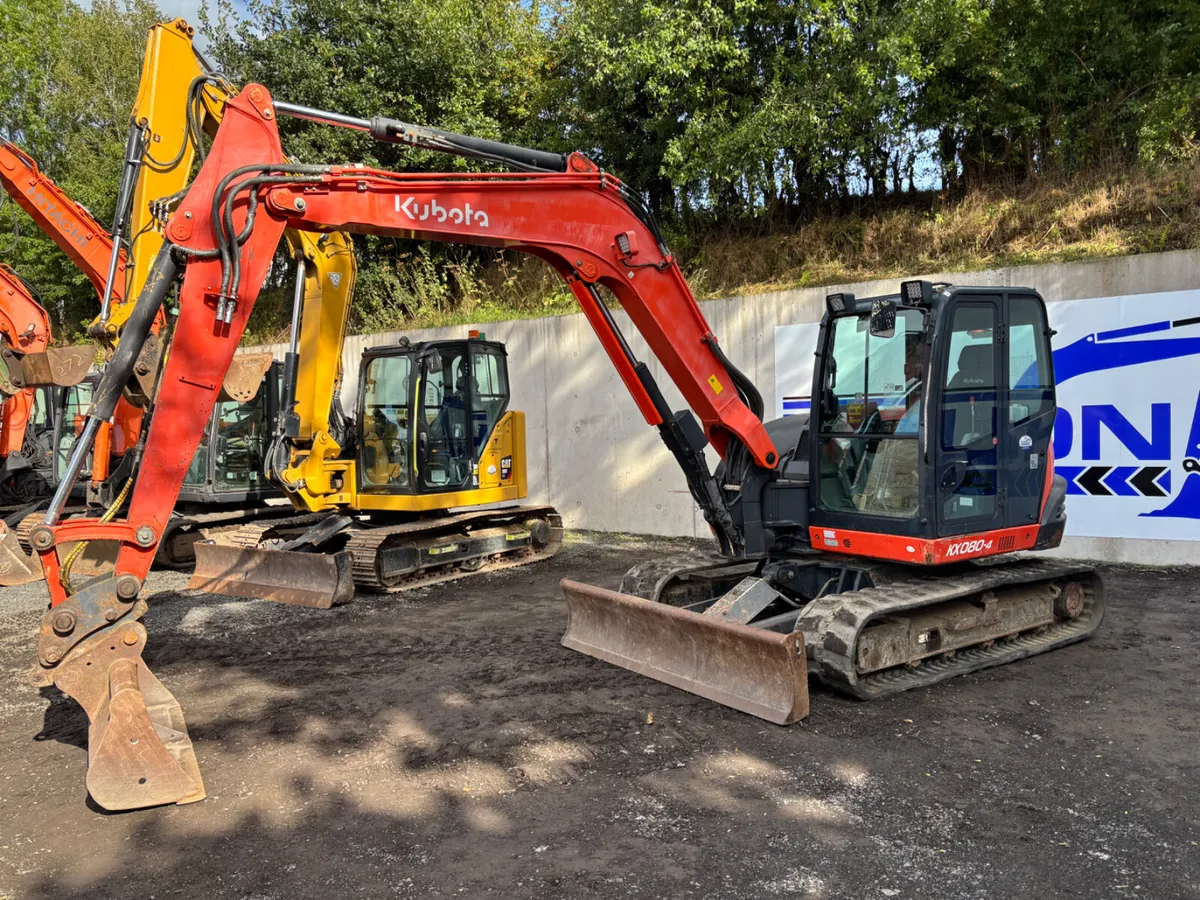 2013 KUBOTA KX080-4 - Image 2