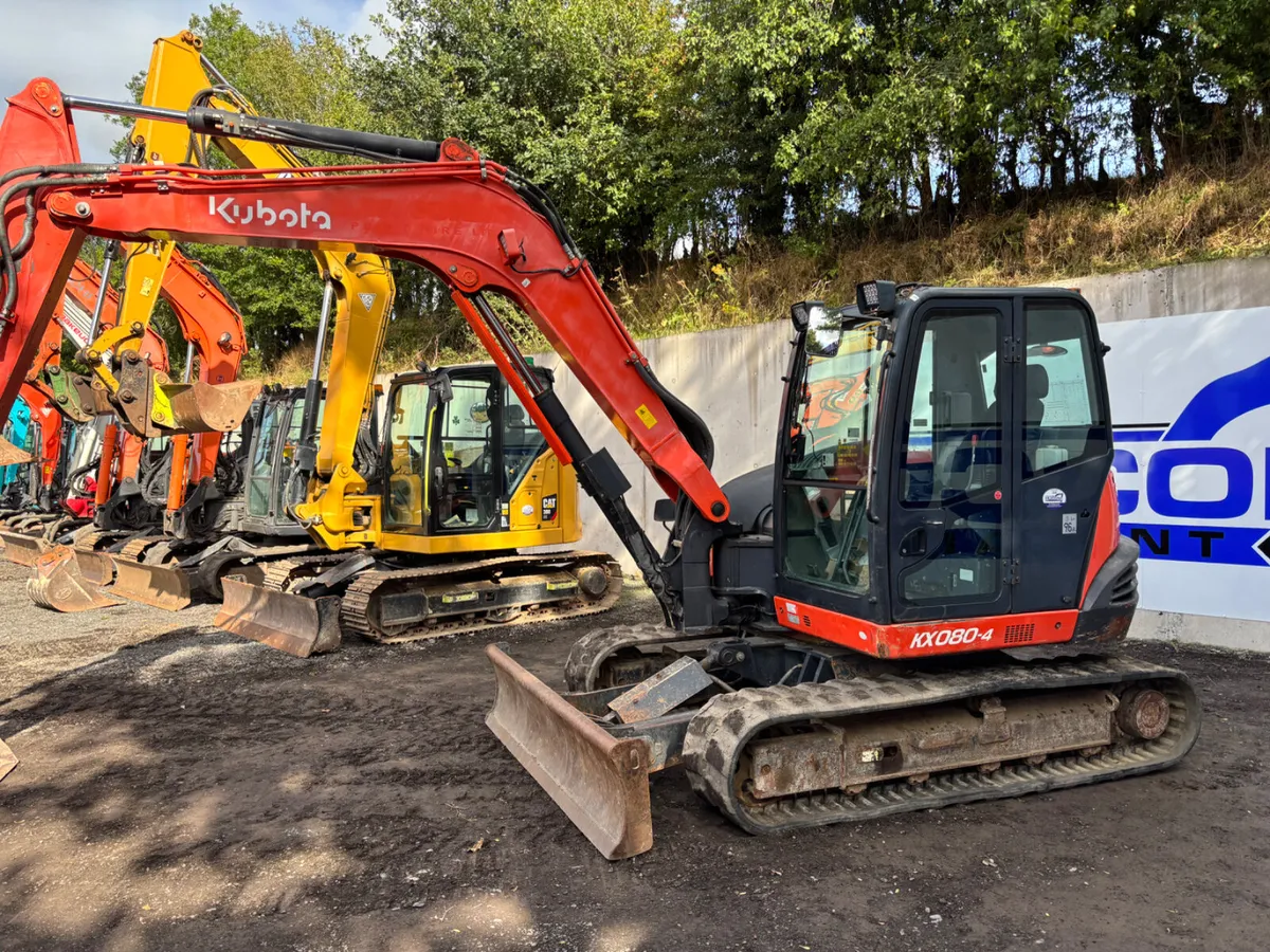 2013 KUBOTA KX080-4 - Image 3