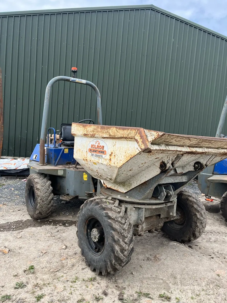 3 ton swivel dumpers - Image 1