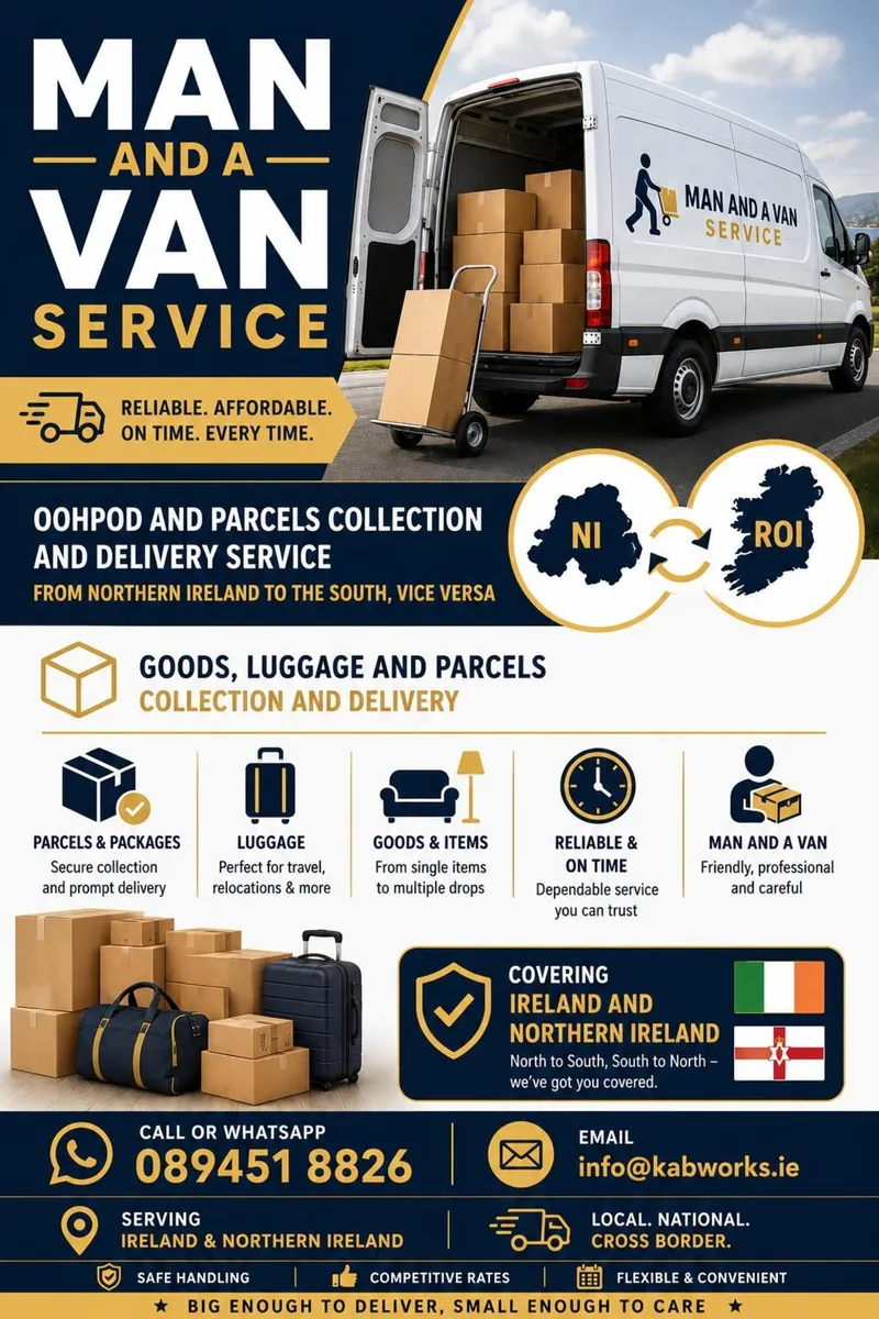Man and Van - Image 1