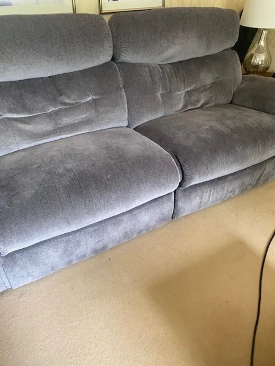 2 x Reclining sofas - Image 1