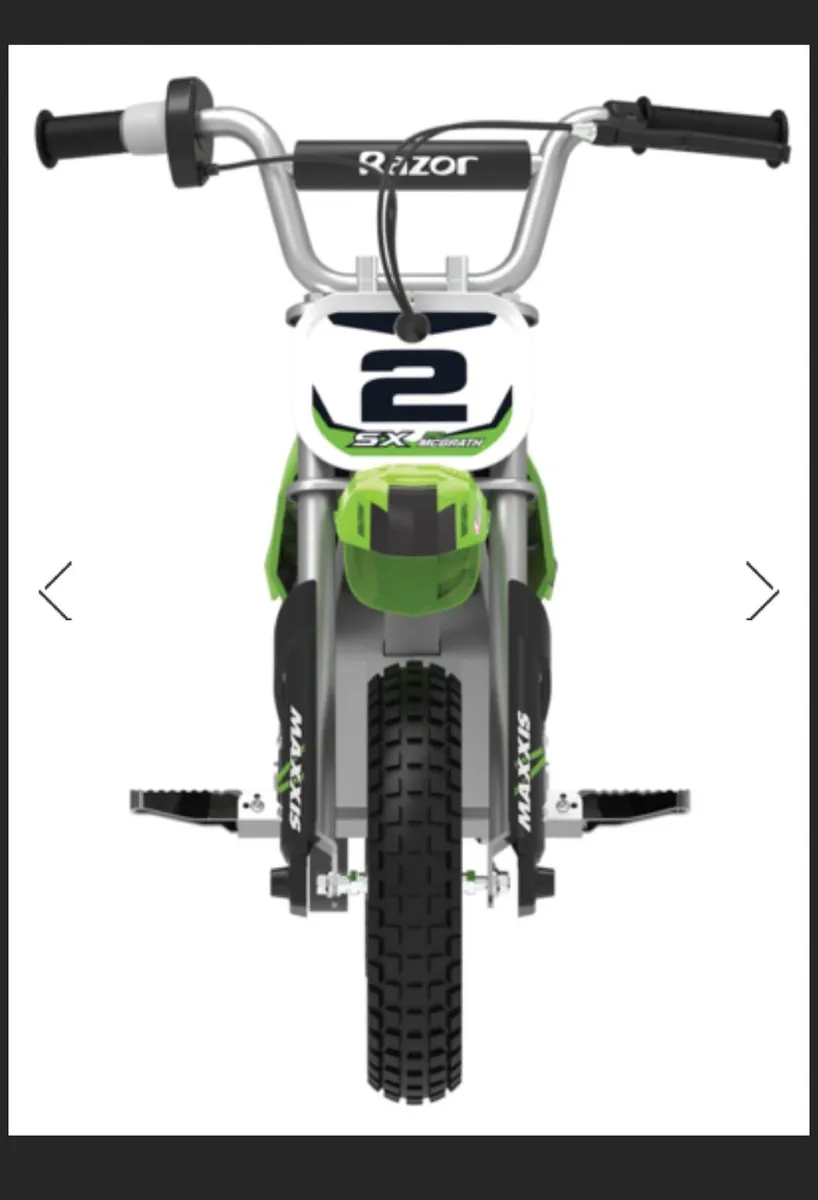 New Razor SX350 electric dirt bike - Image 2