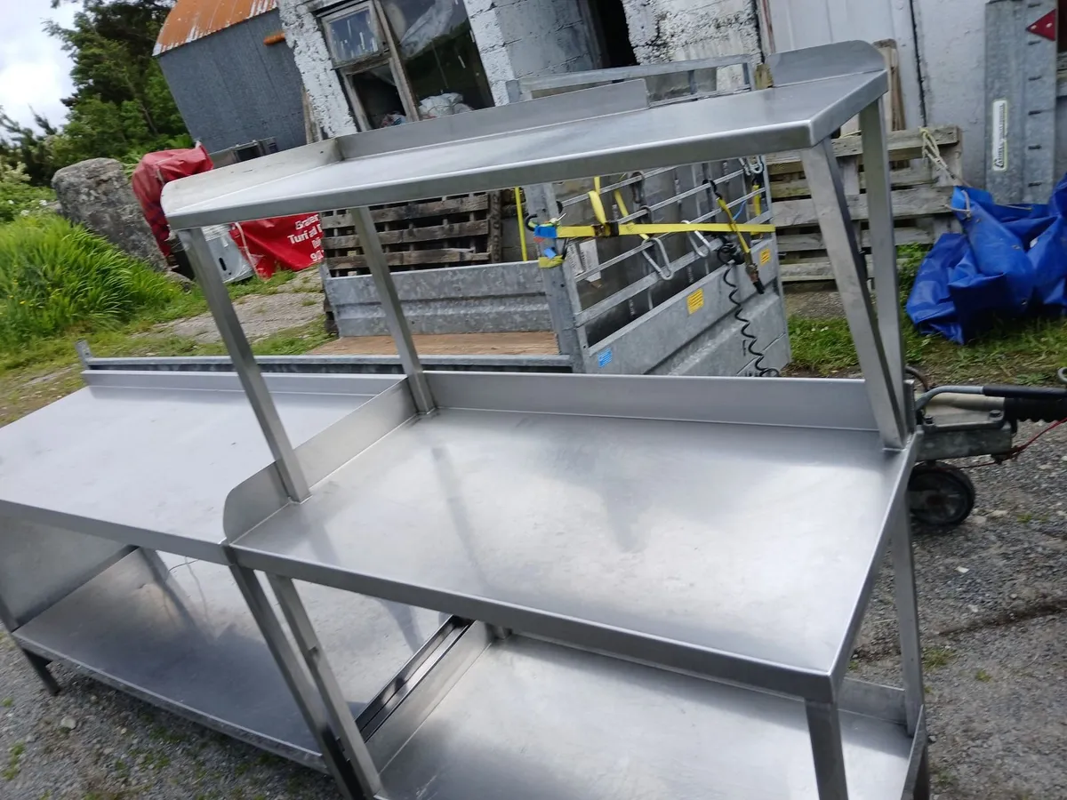 Staneless steel cabbinet  table delivered - Image 2