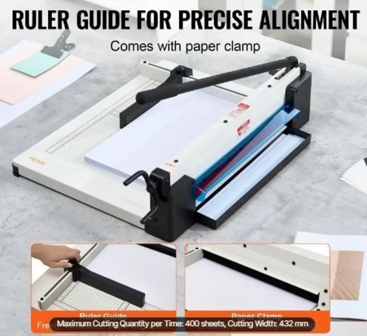 Paper Cutter 43.2 cm A3 Guillotine - Image 1