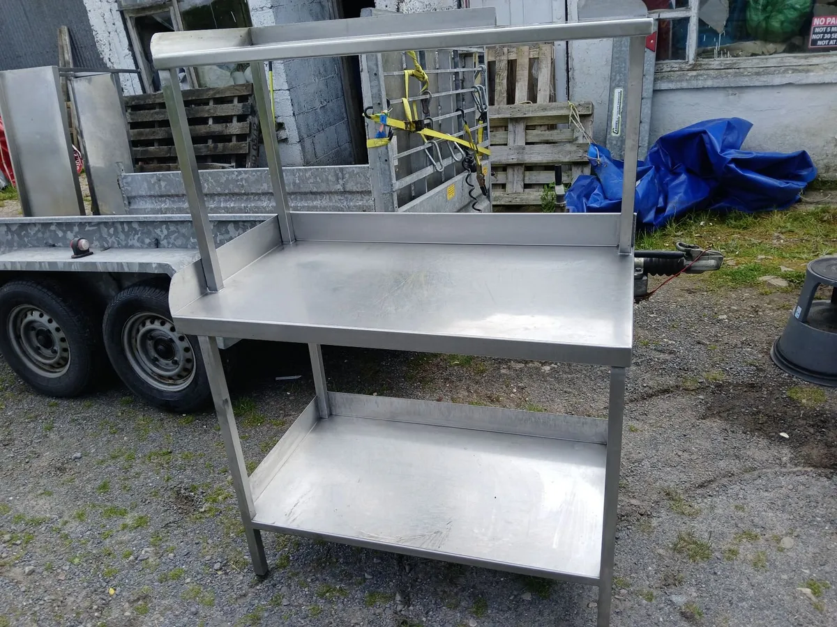 Staneless steel cabbinet table delivered - Image 2