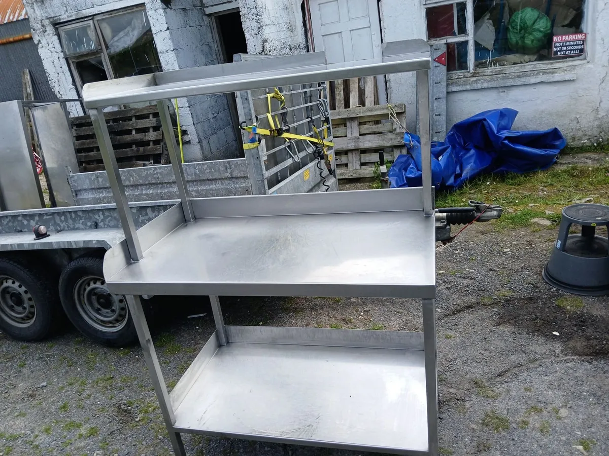 Staneless steel cabbinet table delivered - Image 3