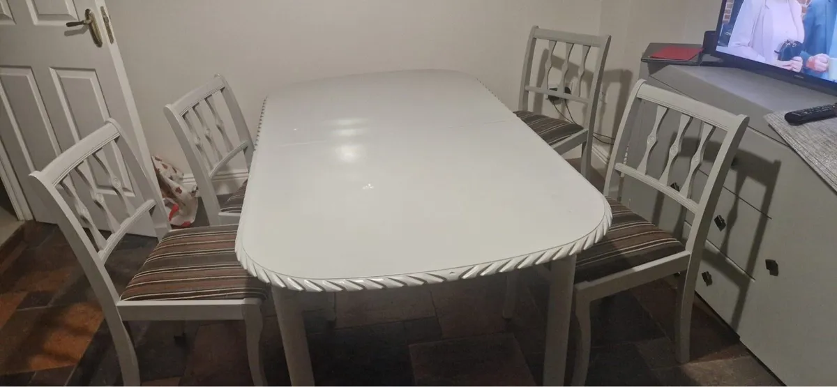 Table and chairs