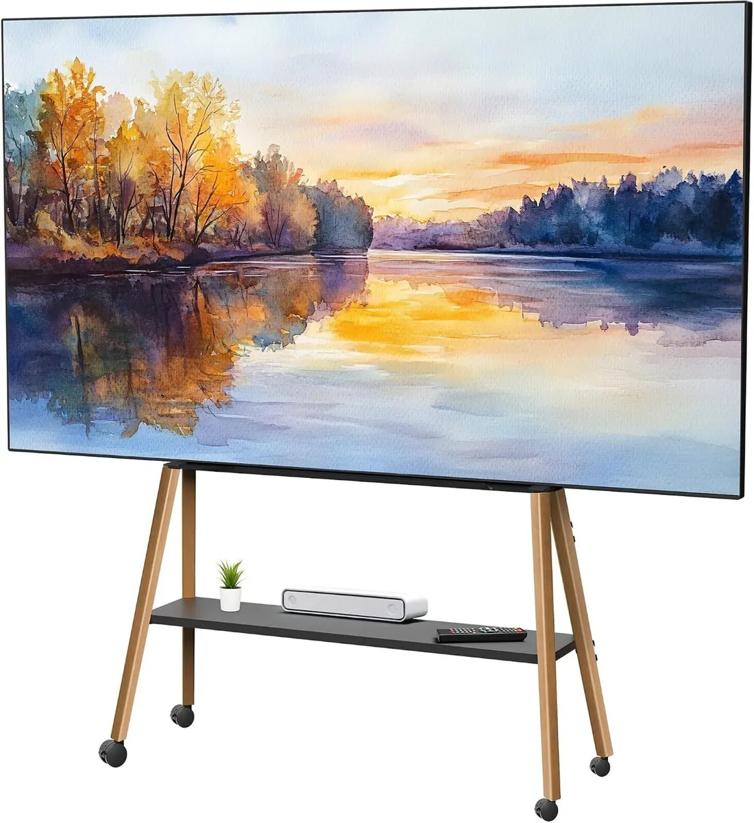 Rolling Artistic Easel 49 to 75 Inch LED - Image 1