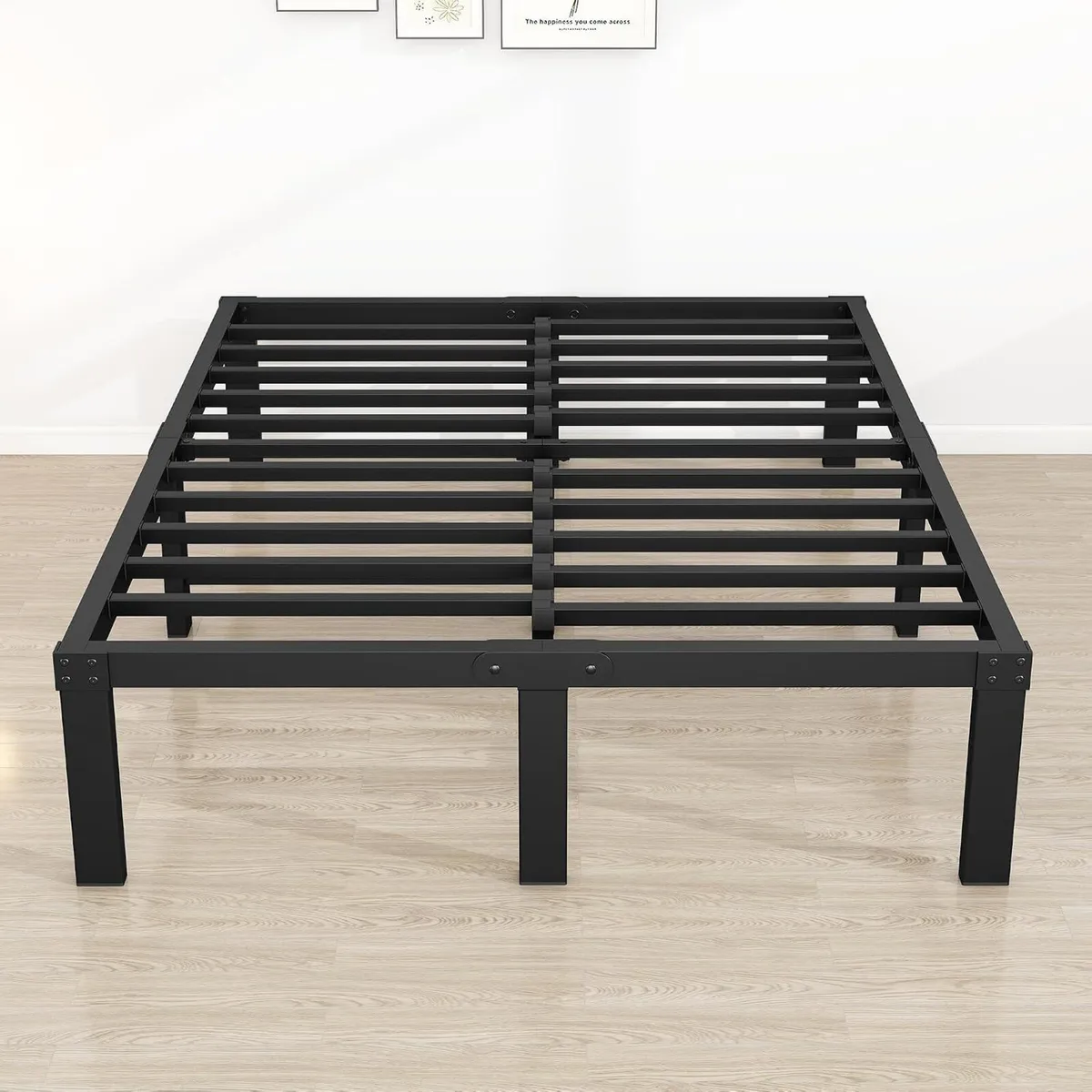 Bed Frame Metal Platform Frames Kingsize - Image 3