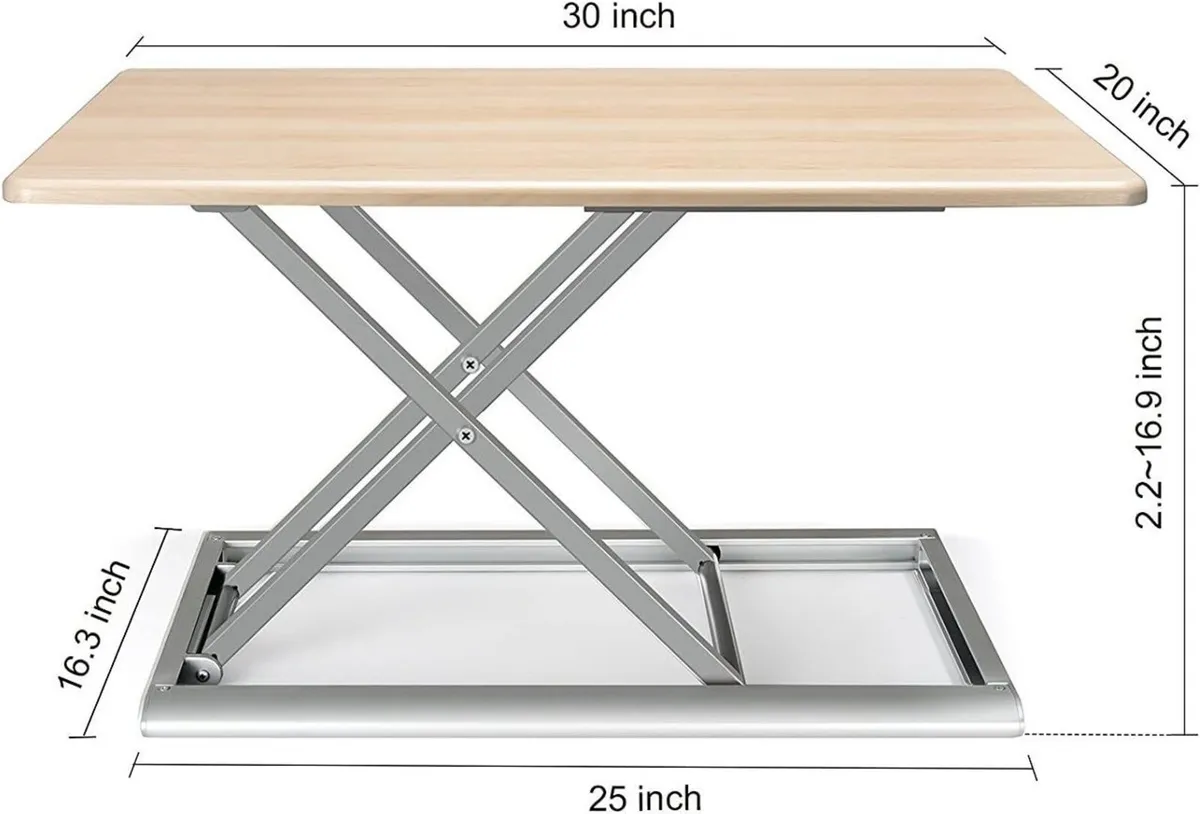 Thingyclub Standing Desk Converter Height - Image 3