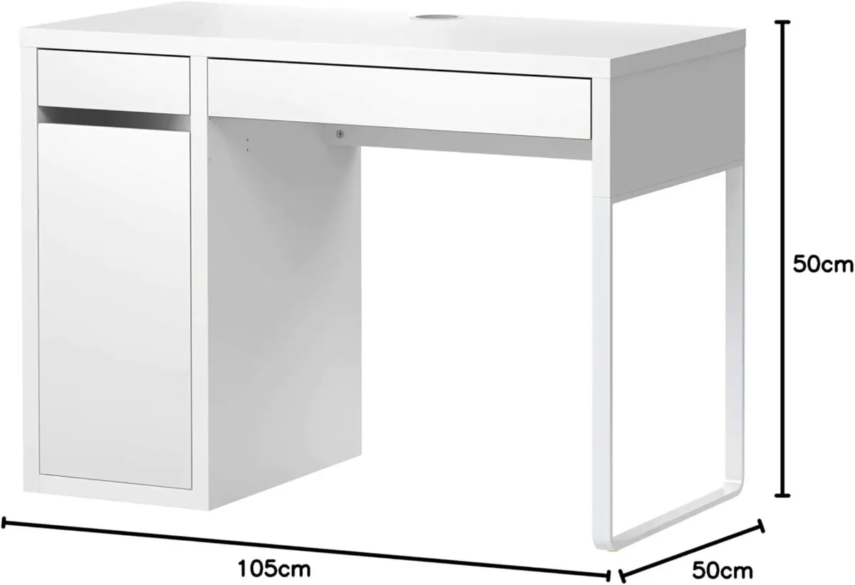 Ea Micke Office Desk 105 X 50CM - Image 2
