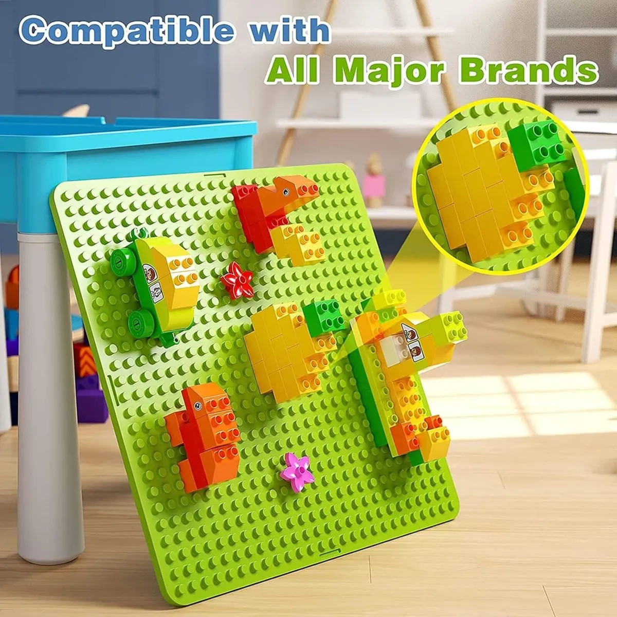 Kids 5-In-1 Multi-Activity Table and Chair Set - Image 2