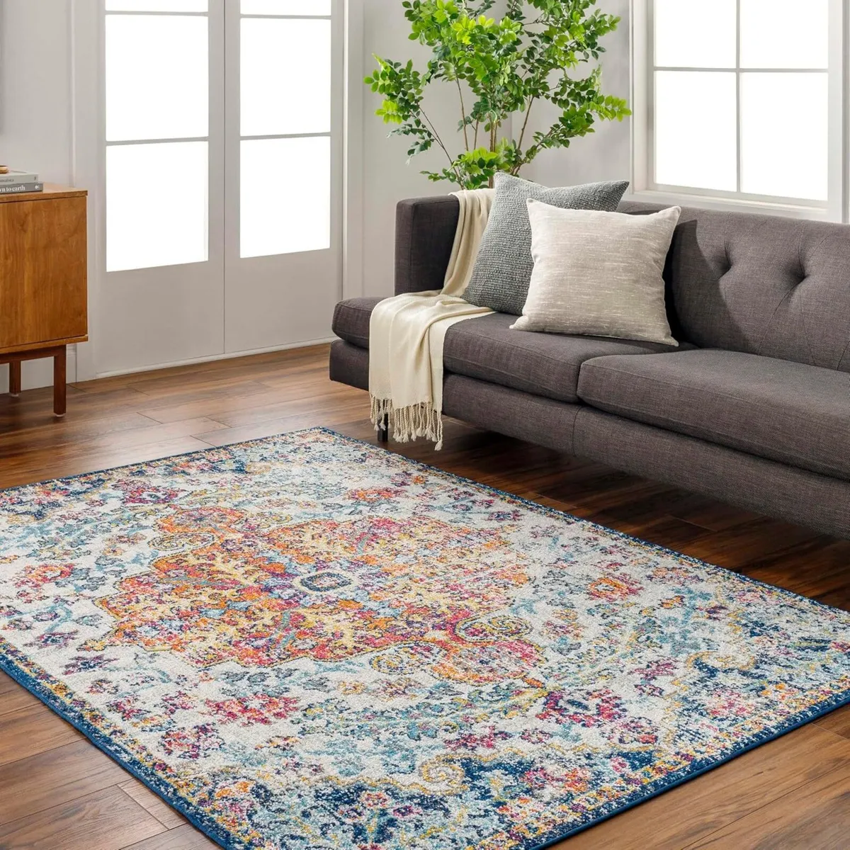 Lou Asmara Vintage Rug Living Room 160x220CM - Image 4