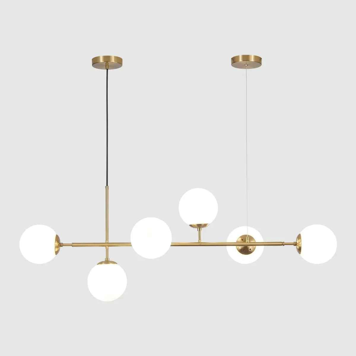 Lighting 6-Light Globe Chandelier Kitchen Island - Image 1