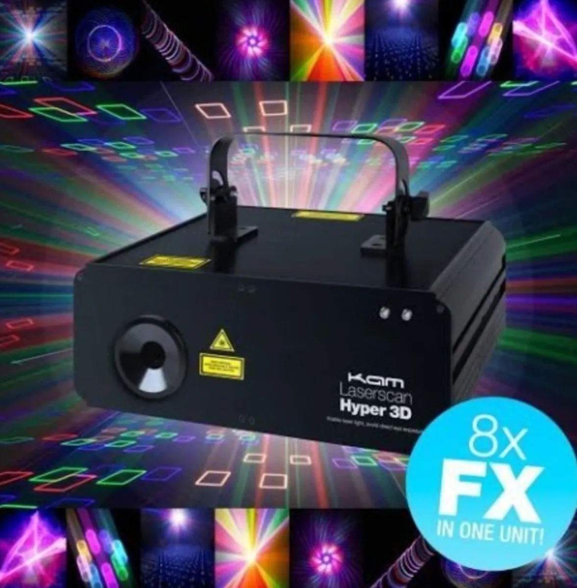 LAM LASWRSCAN HYPER 3D RGB LASER - Image 1