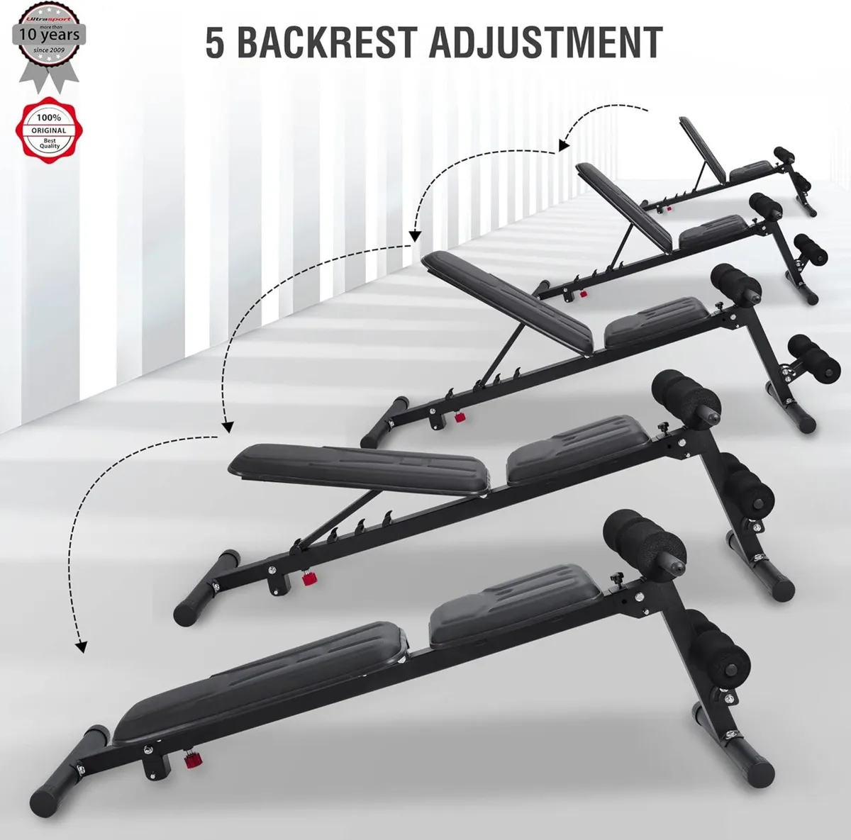 Weight Bench Multifunctional Foldable Flat Sit-Up - Image 4