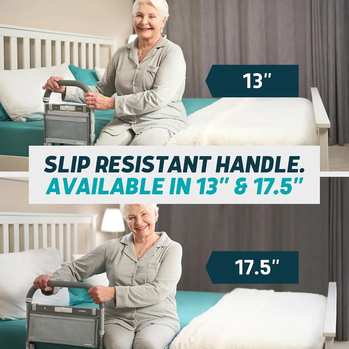 Bed Assist Rail for Seniors with Motion Light - Image 4