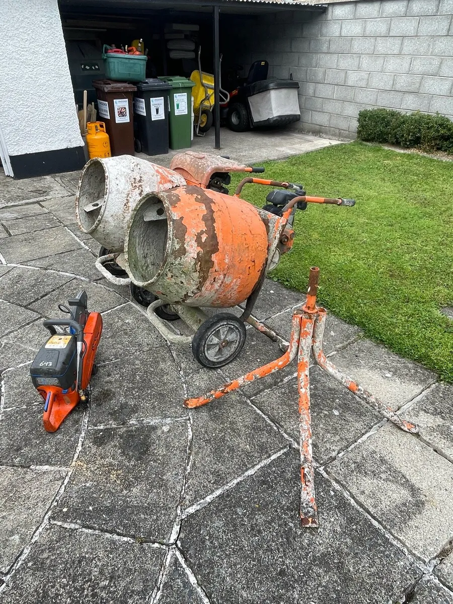 Cement mixer/consaw - Image 4