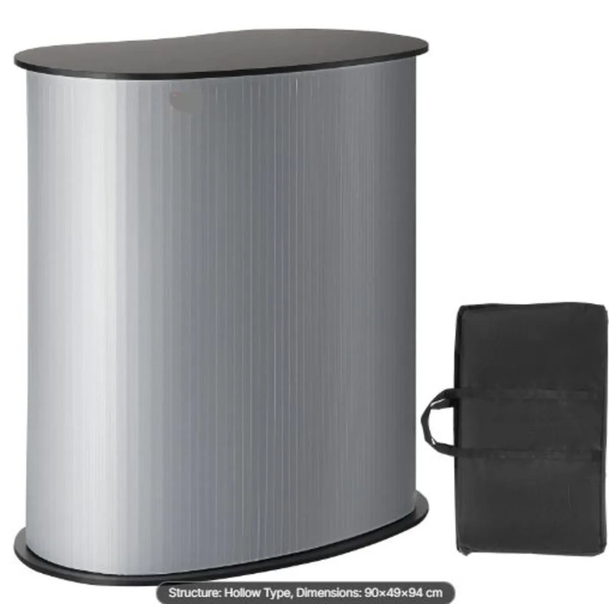 Portable Tradeshow Podium Table, 90 × 49 × 94 cm, - Image 1