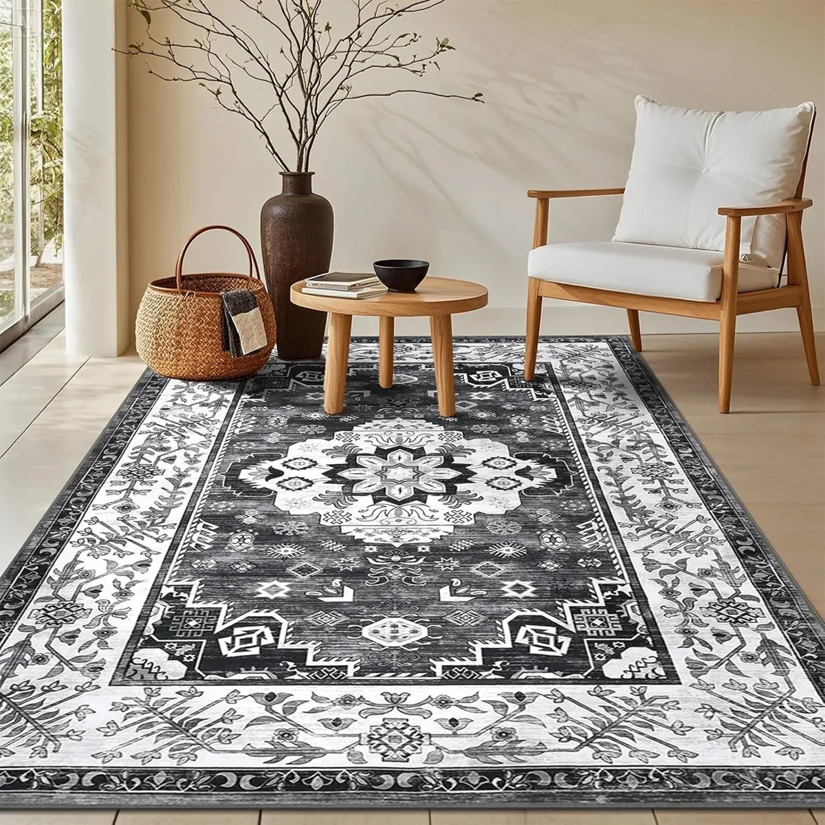 Vintage Living Room Rug Large - Image 1