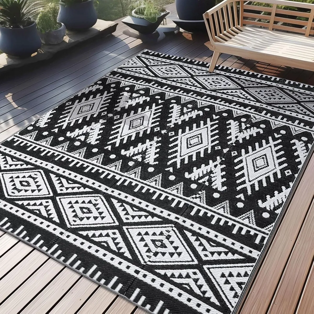 Waterproof Outdoor Rug - Image 1