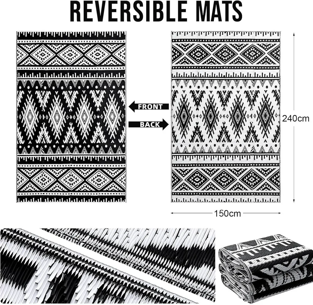 Waterproof Outdoor Rug - Image 2