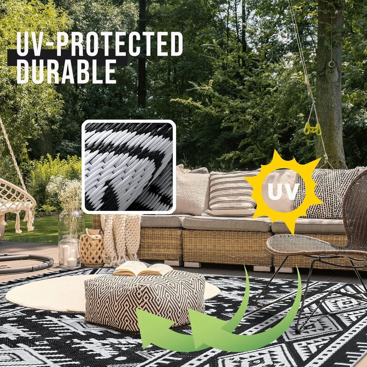 Waterproof Outdoor Rug - Image 4