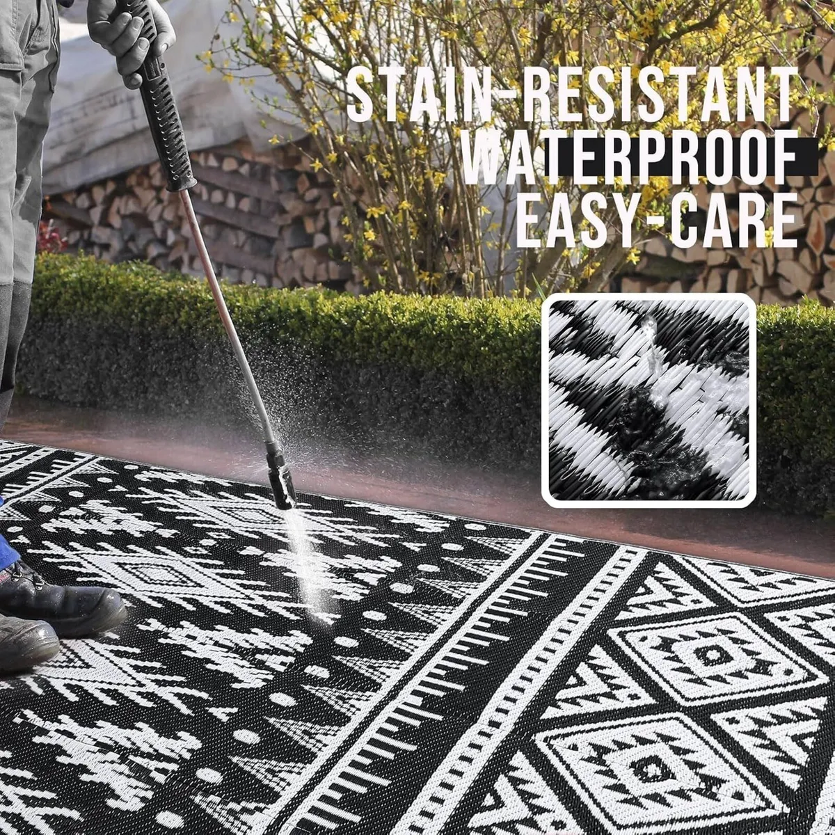 Waterproof Outdoor Rug - Image 3