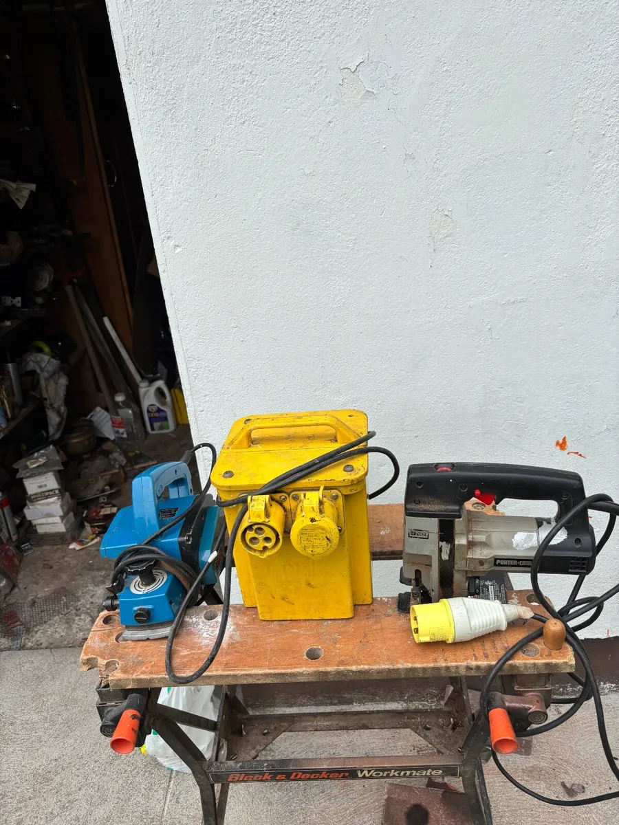 DIY planer jigsaw and transformer