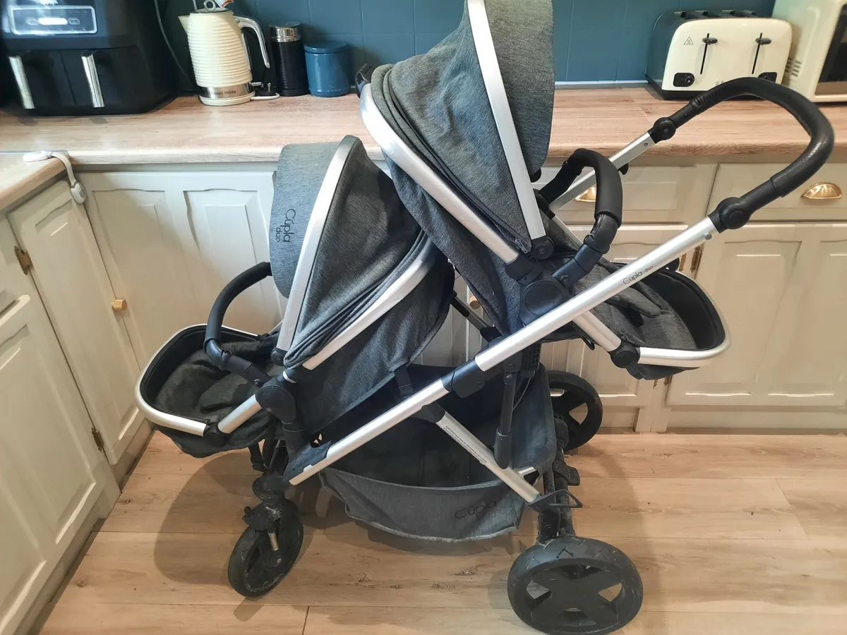 Baby Elegance Cupla Duo Double Buggy - Image 3