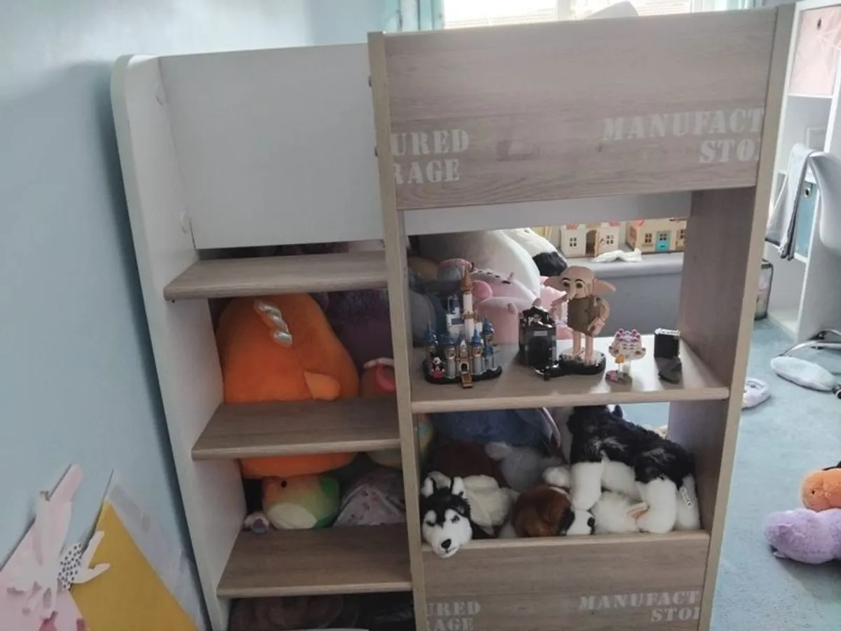 Large Bunk Bed with Storage Areas - Image 3