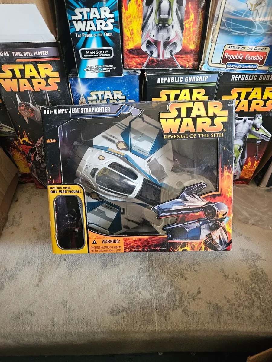 Star Wars Ben Obi Wan Kenobi Star Fighter - Image 1