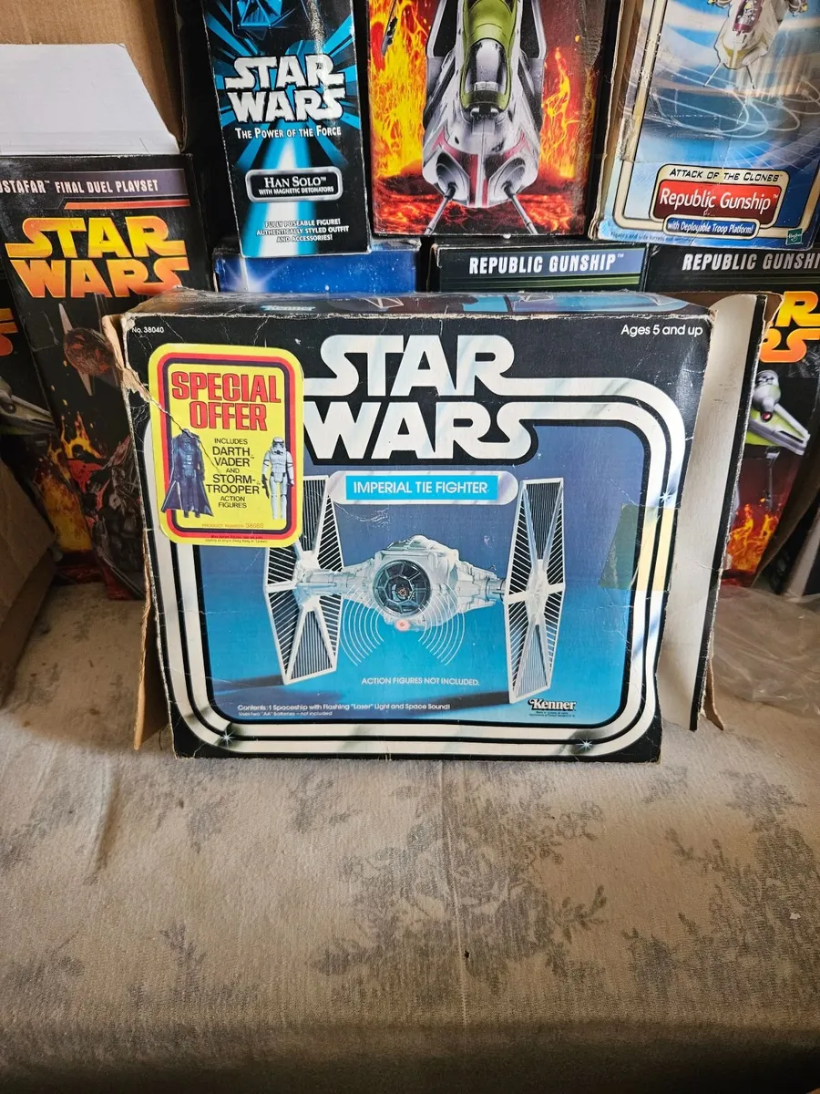 Vintage Star Wars Special Offer Tie Fighter Box - Image 1