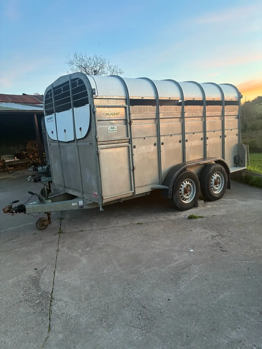 Nugent 12 foot Cattle trailer - Image 1