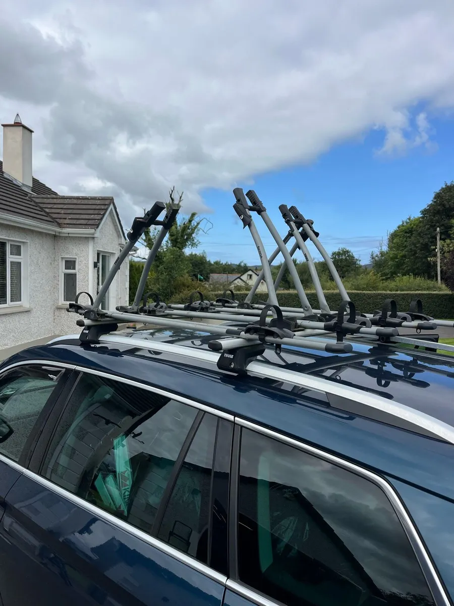 Thule roof mounted bike racks - Image 1