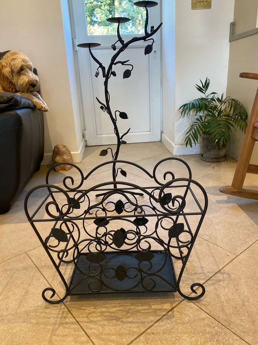 Candle holder & Magazine Rack - Image 1