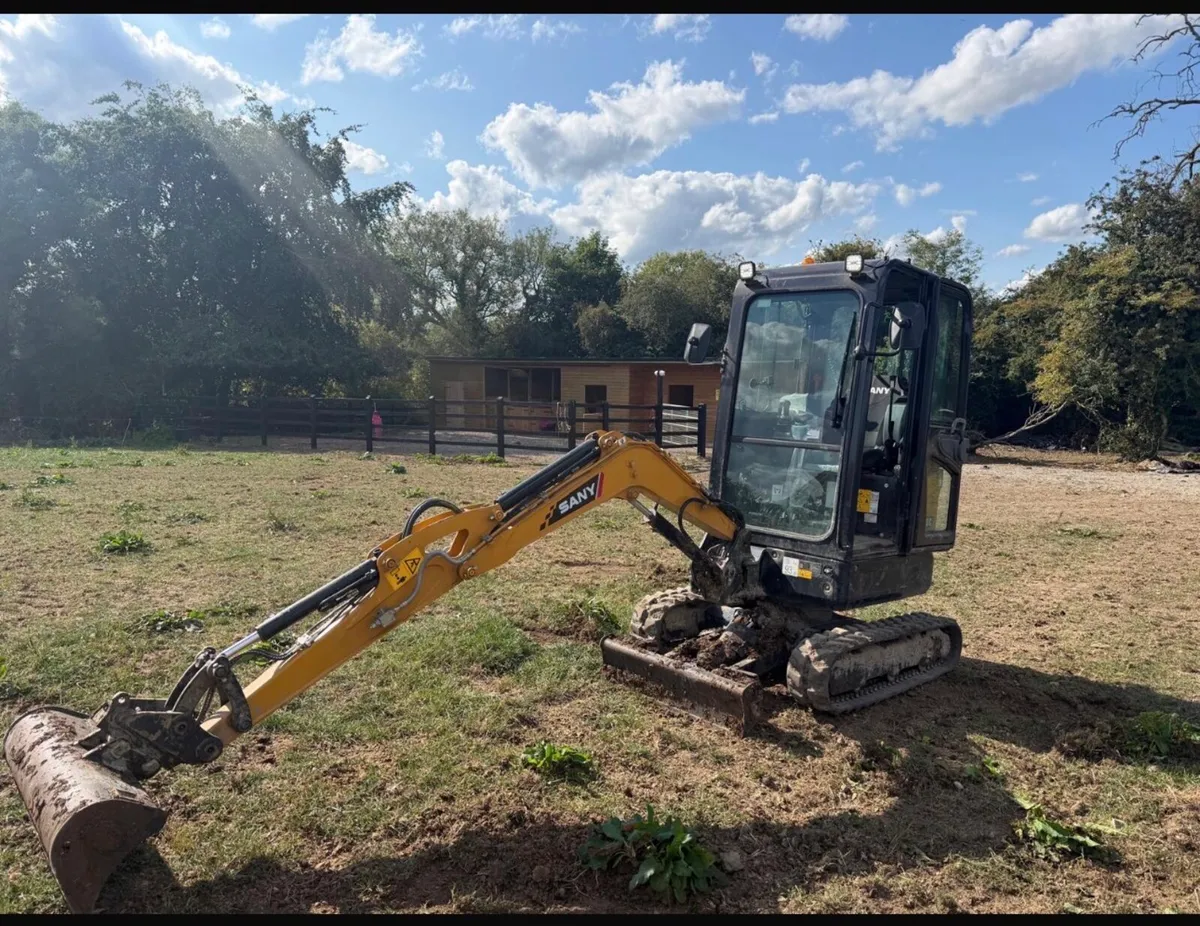 Sany SY18 Mini Excavator - Image 3