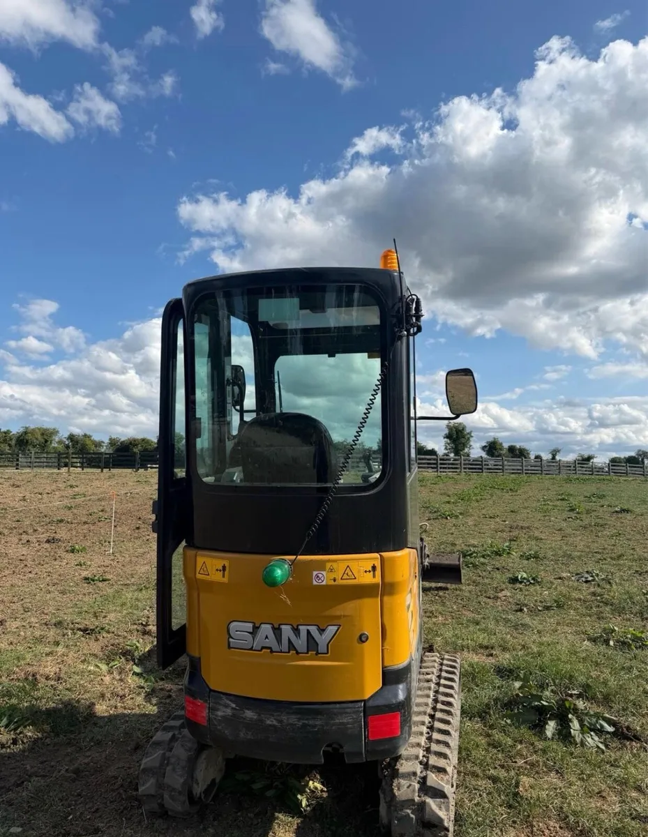 Sany SY18 Mini Excavator - Image 4