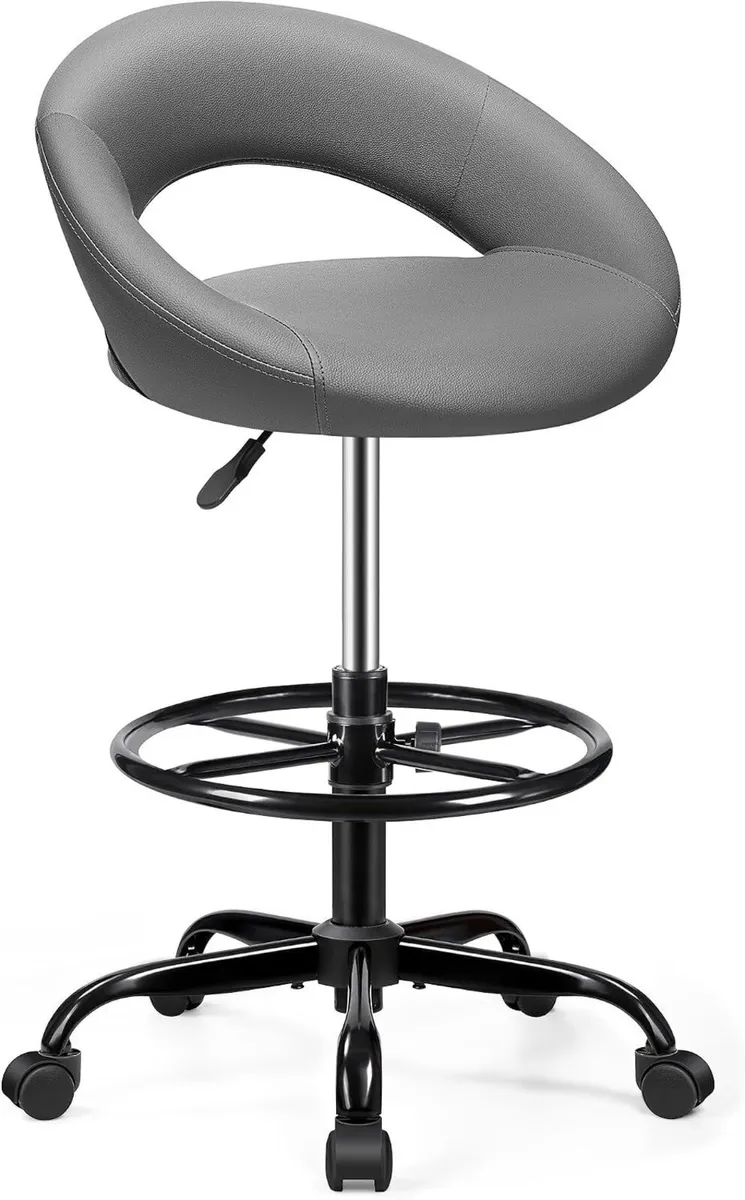Drafting Chair for Standing Desk Height - Image 1