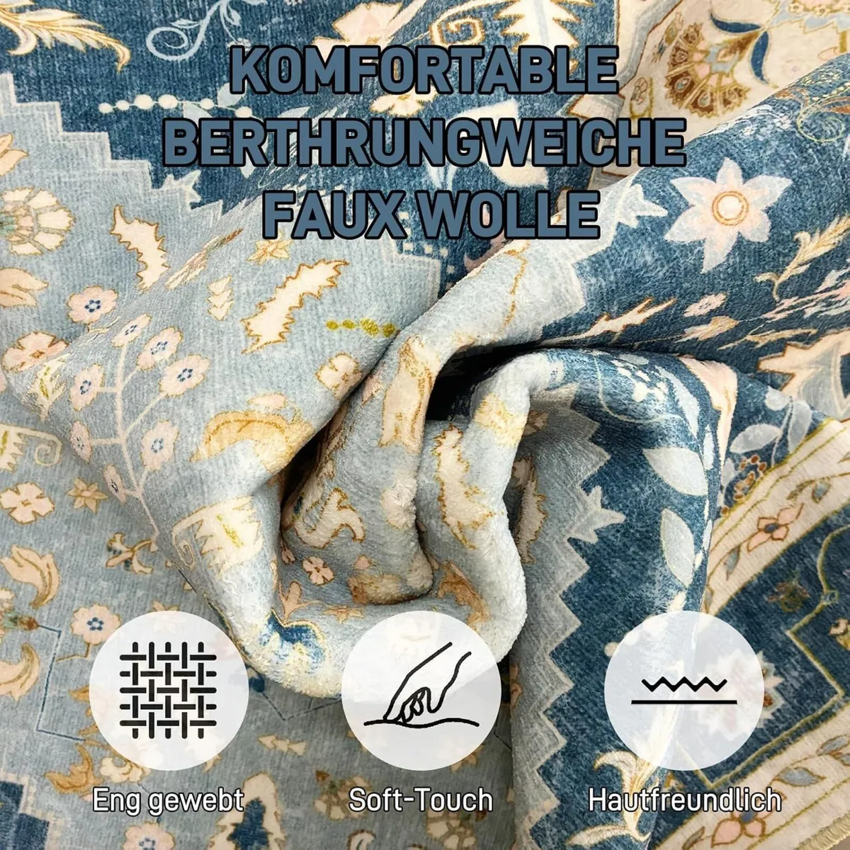 Large Style Rug Vintage - Image 4