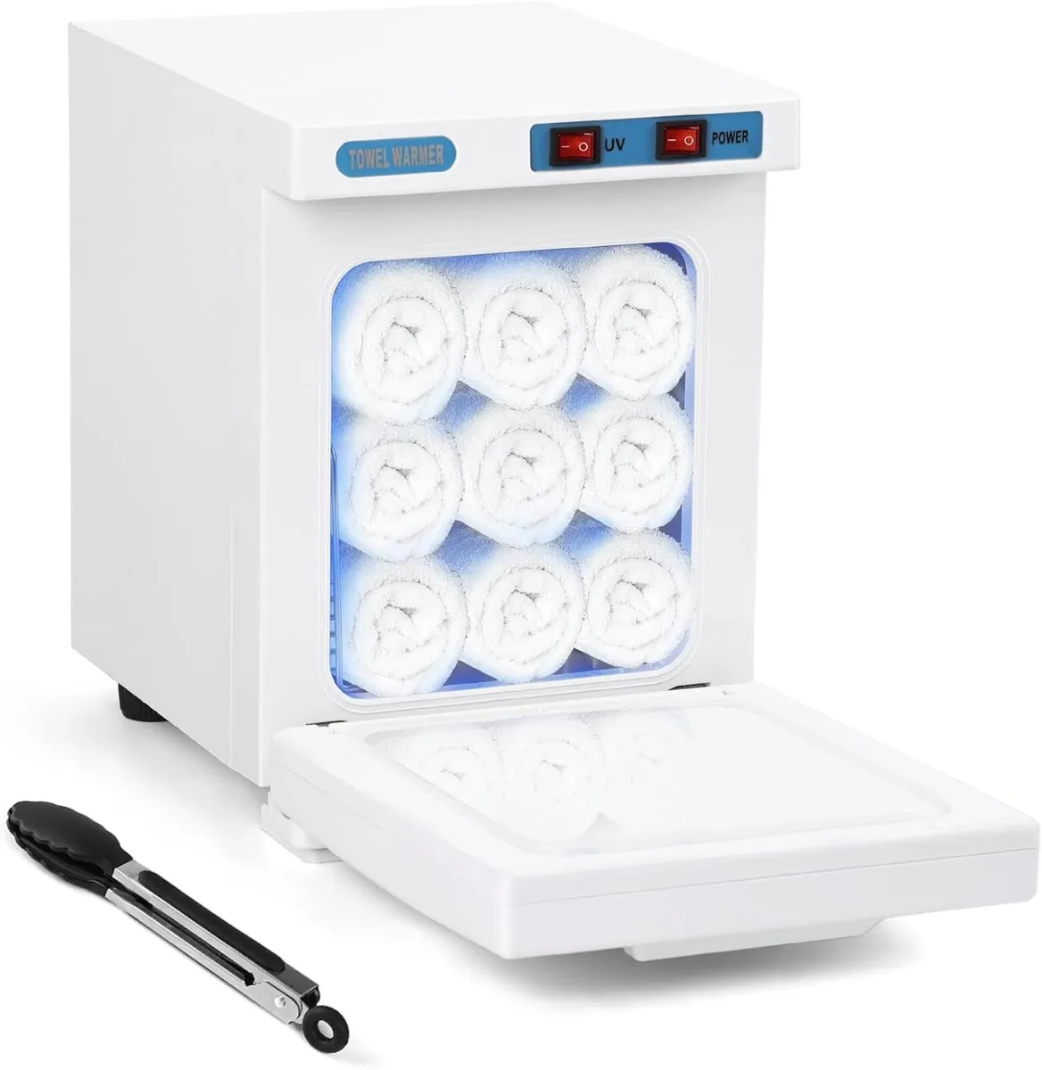 Hot Towel Warmer 5L Heater Cabinet with Clip - Image 1