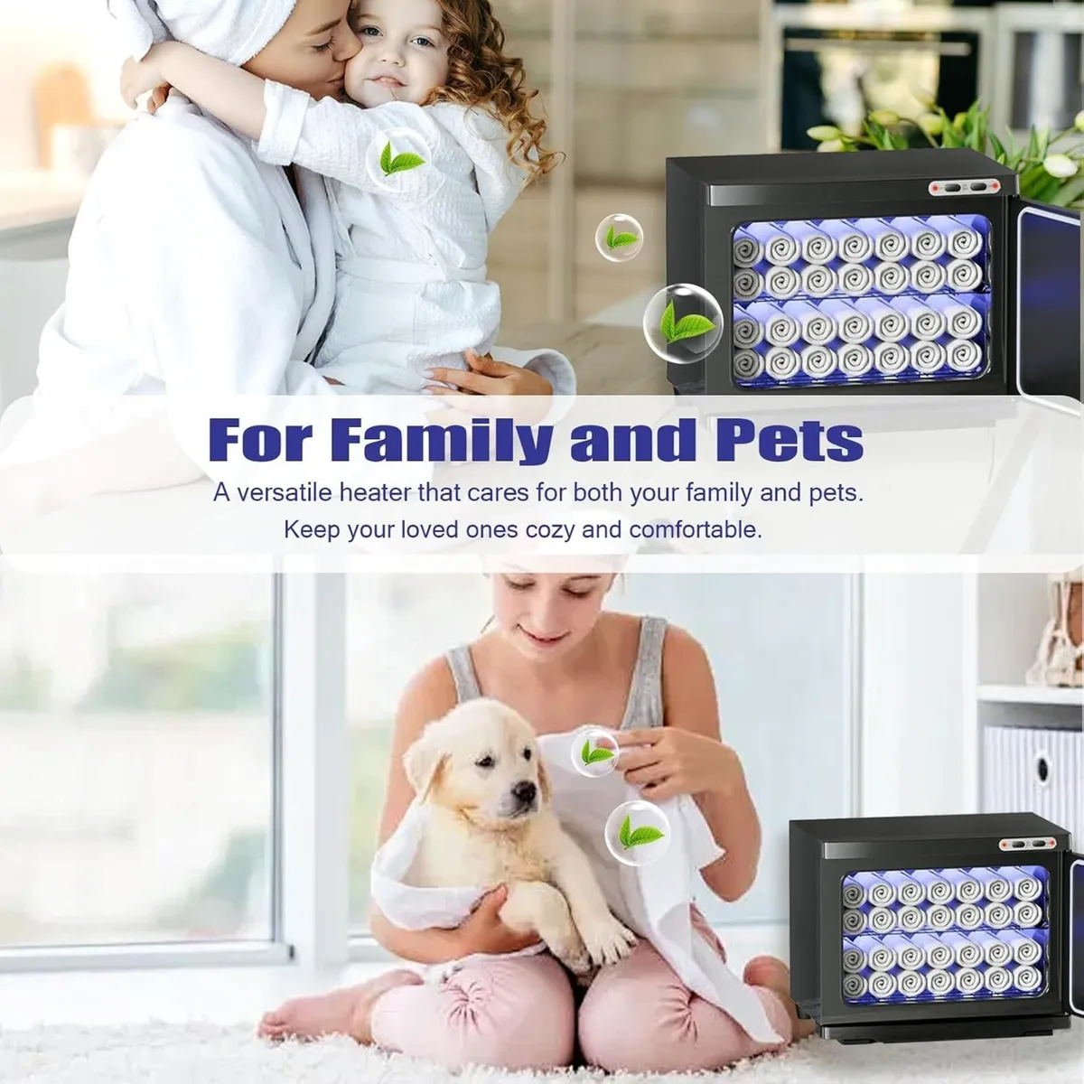 Hot Towel Warmer 23L Cabinet with UV Sterilizer - Image 4