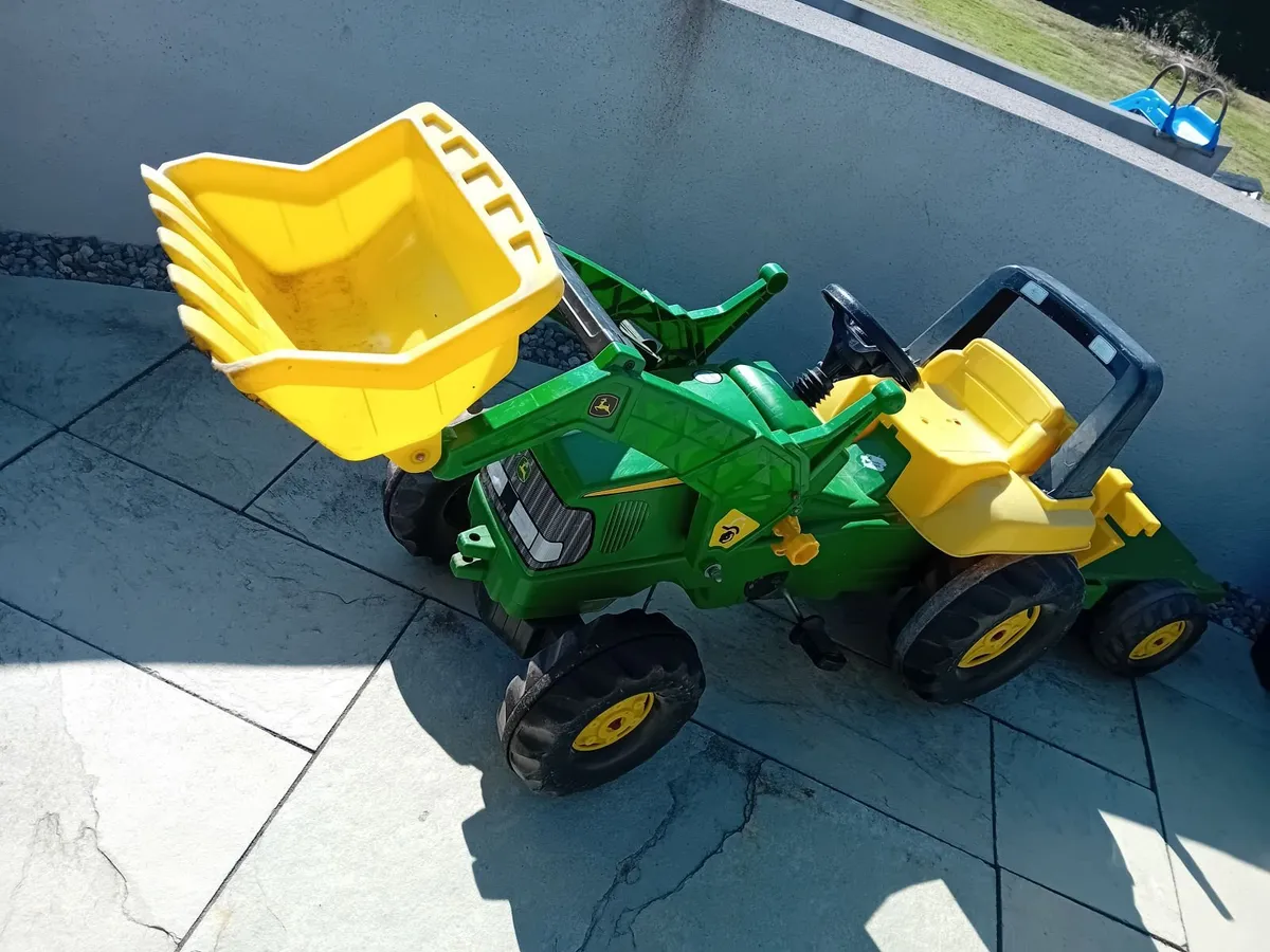 Rolly X-Trac John Deere Pedal Tractor - Image 3