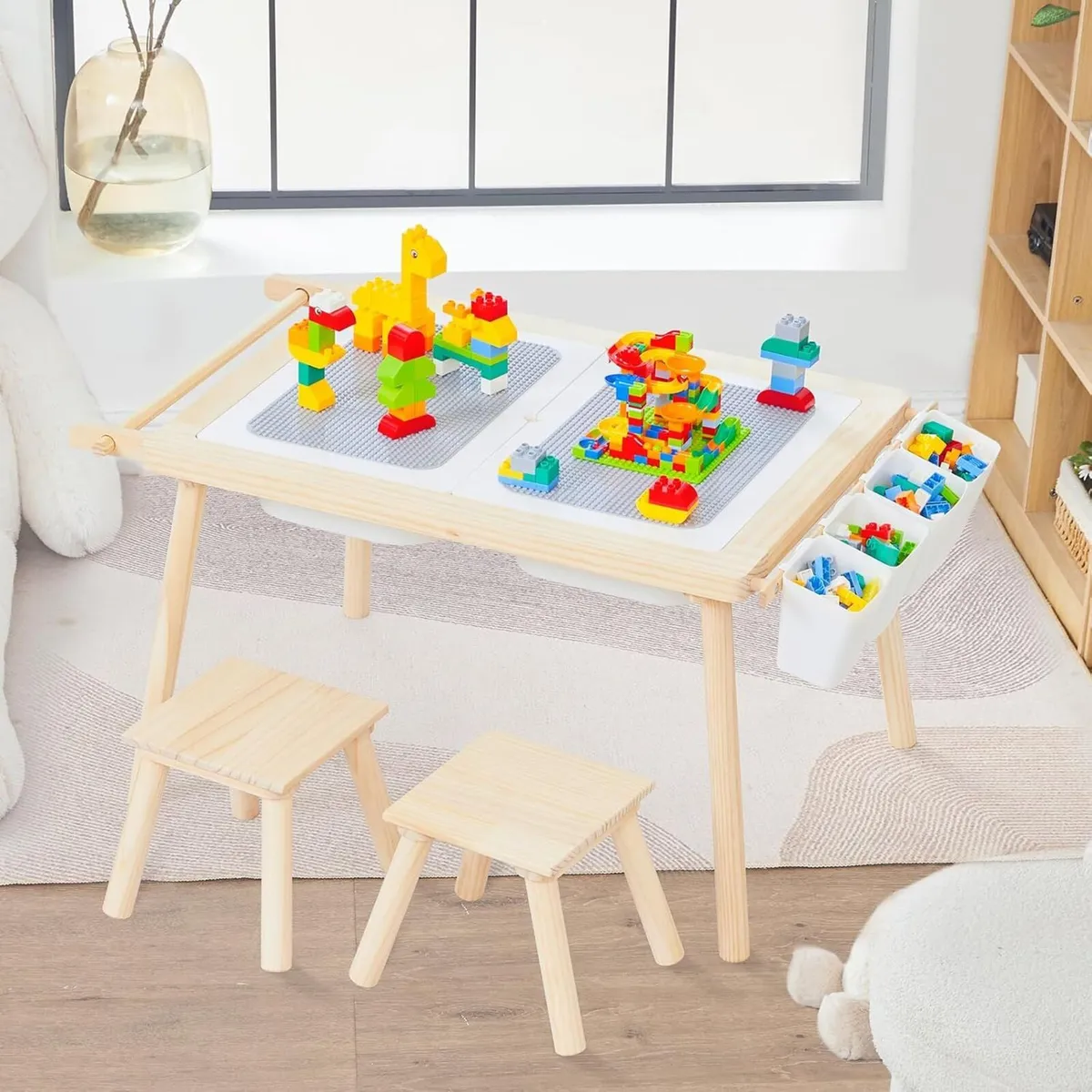 Children's Tables Multifunctional Wooden Sensory - Image 1