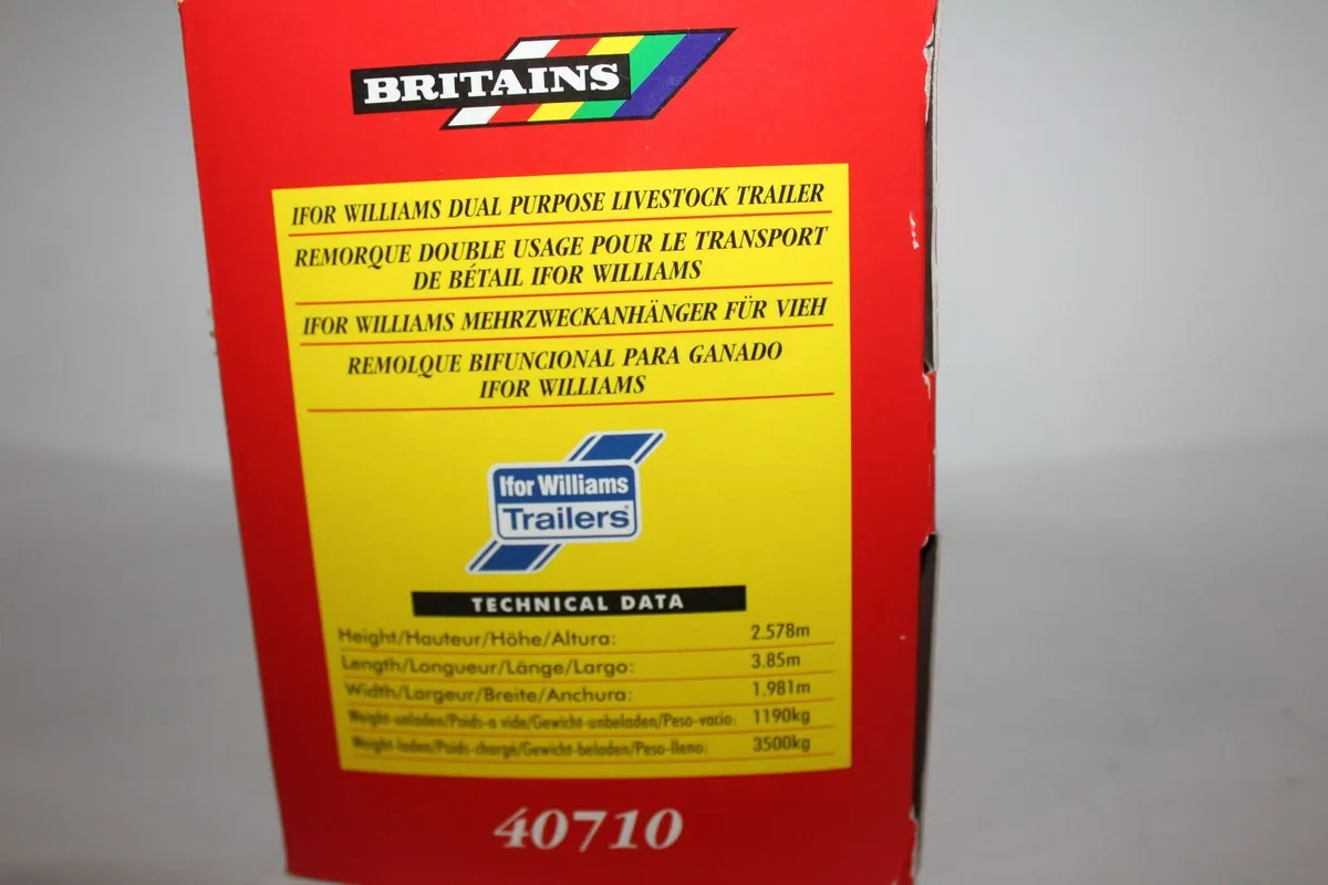 Britains Ifor Williams - Dual Purpose Trailer - Image 3