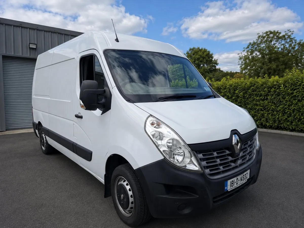 2018 Renault Master Van No VAT New CVRT Test - Image 1