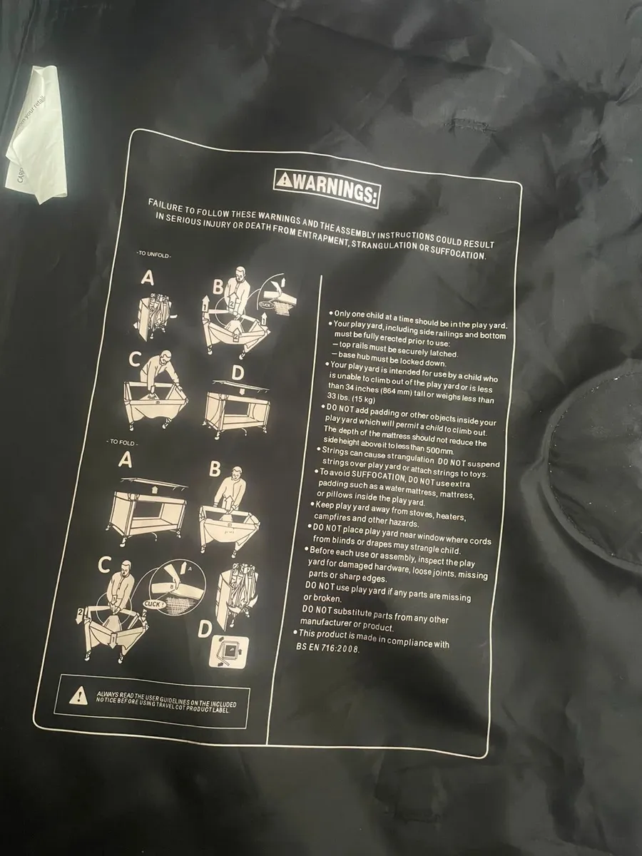 Travel cot - Image 3