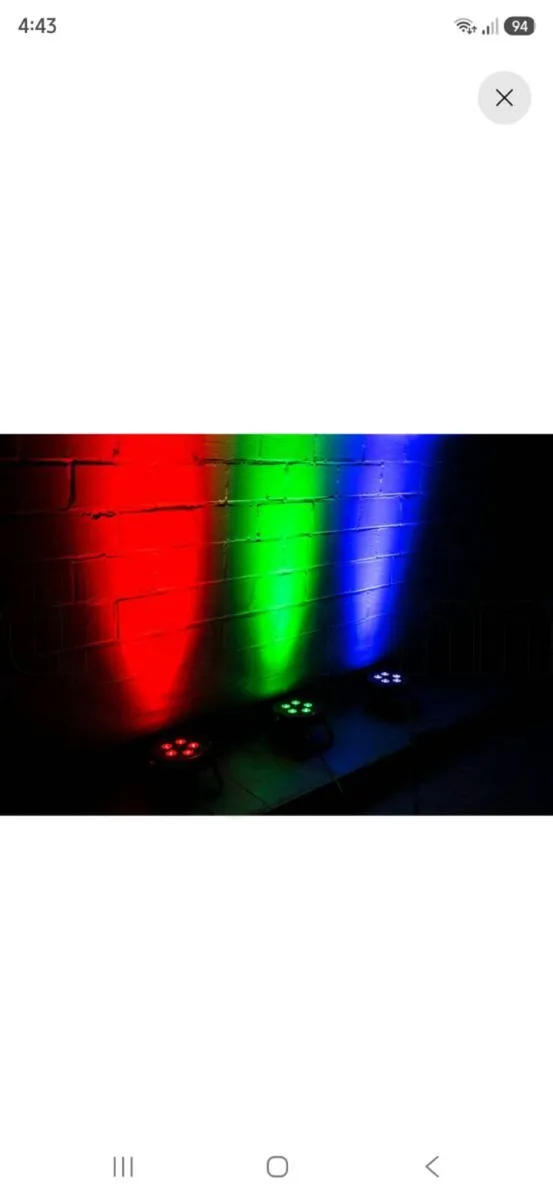 ADJ MEGA TRIPAR PROFILE UPLIGHT BUNDLE - Image 1